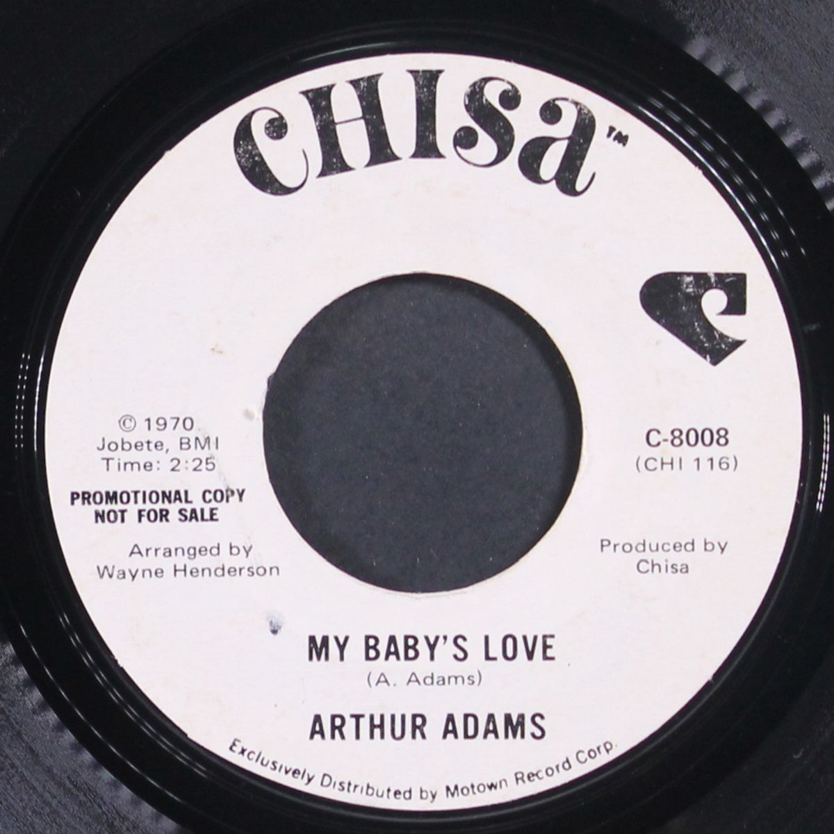 my baby's love / same by ARTHUR ADAMS