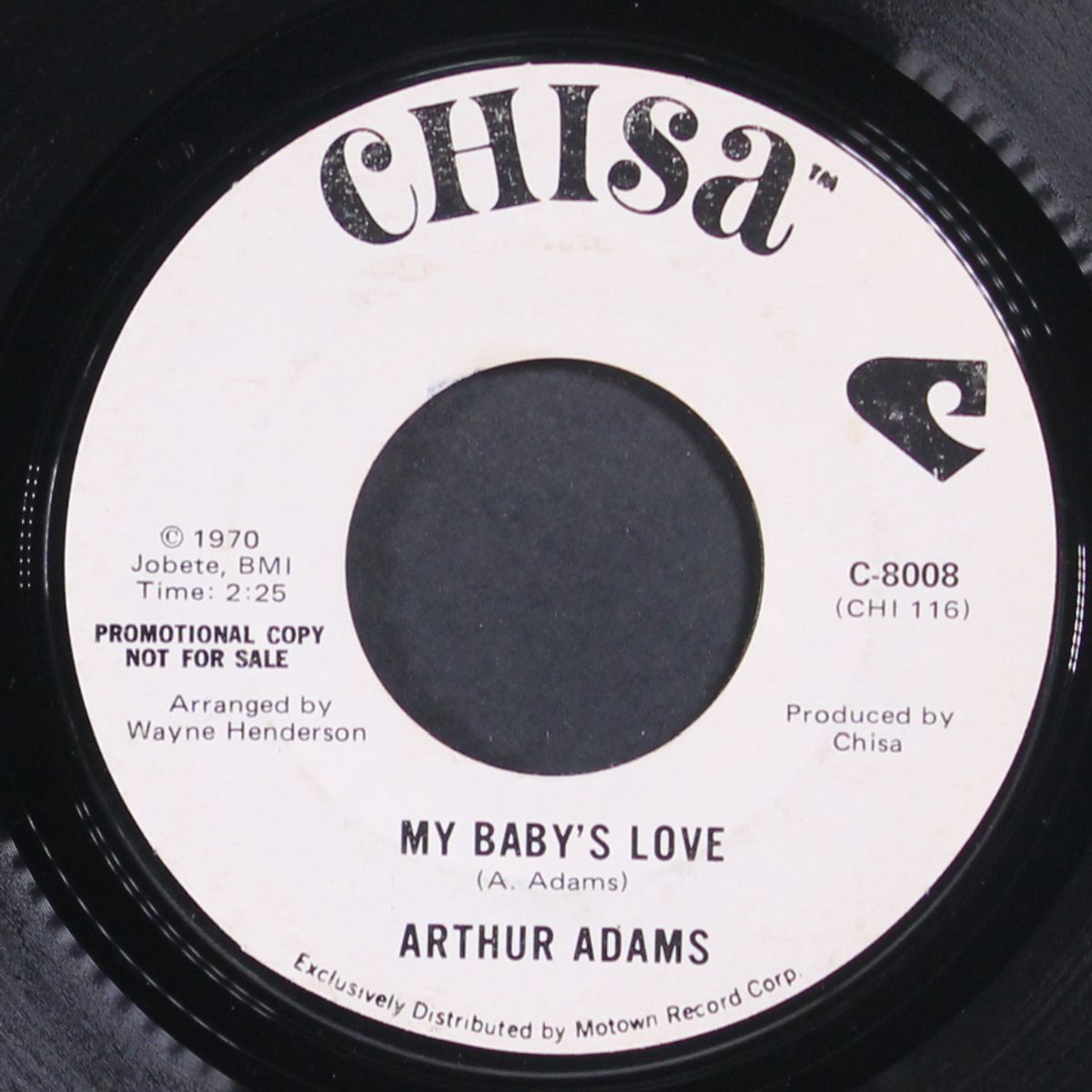 my baby's love / same by ARTHUR ADAMS