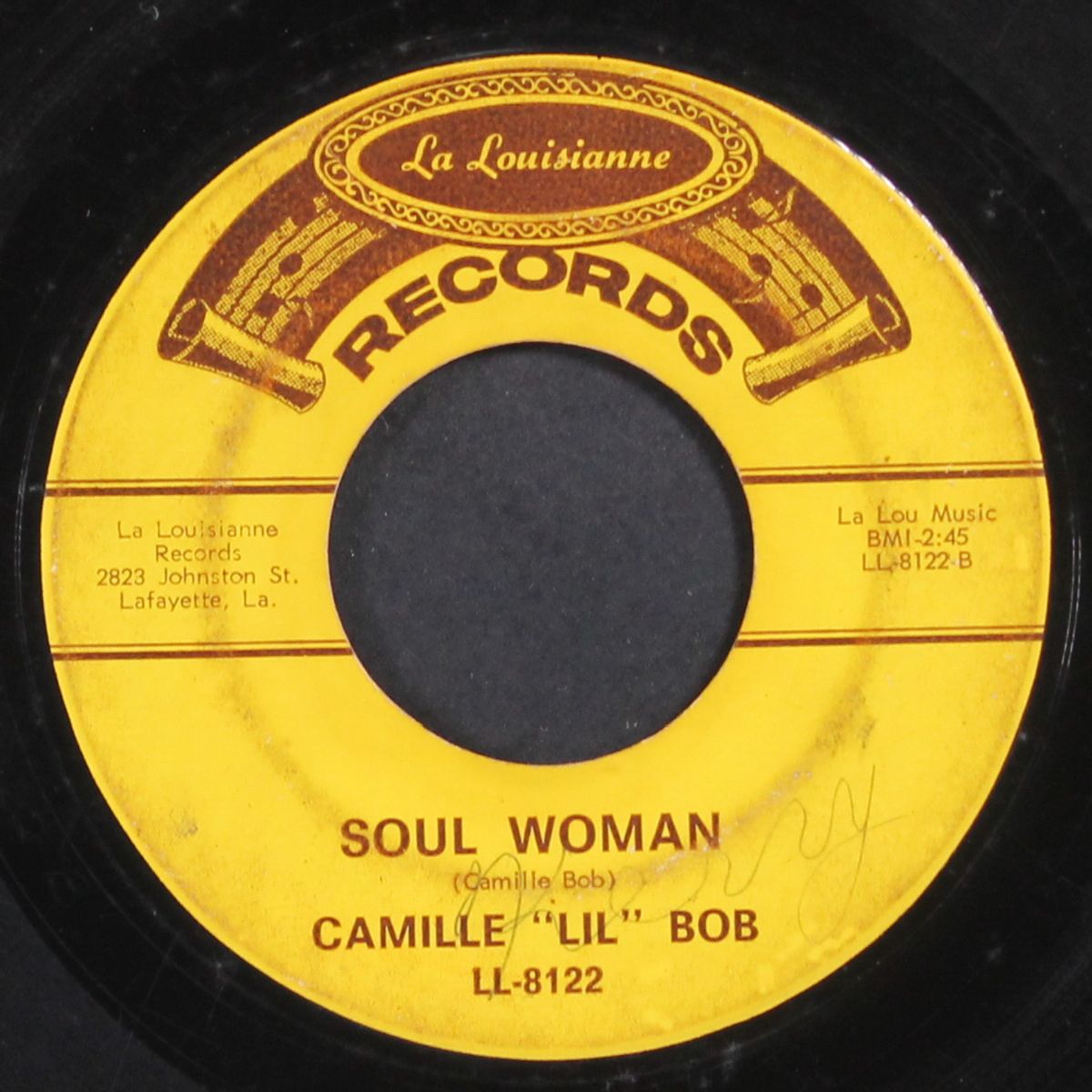 stop / soul woman by CAMILLE 'LIL' BOB