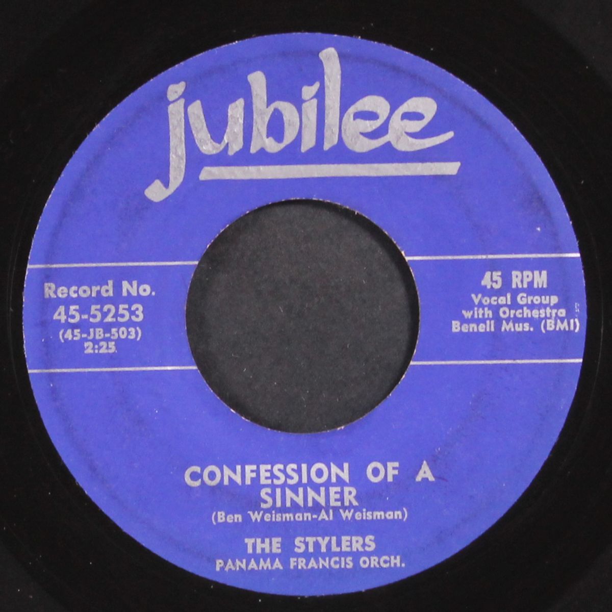 confession of a sinner / gonna tell 'em by STYLERS