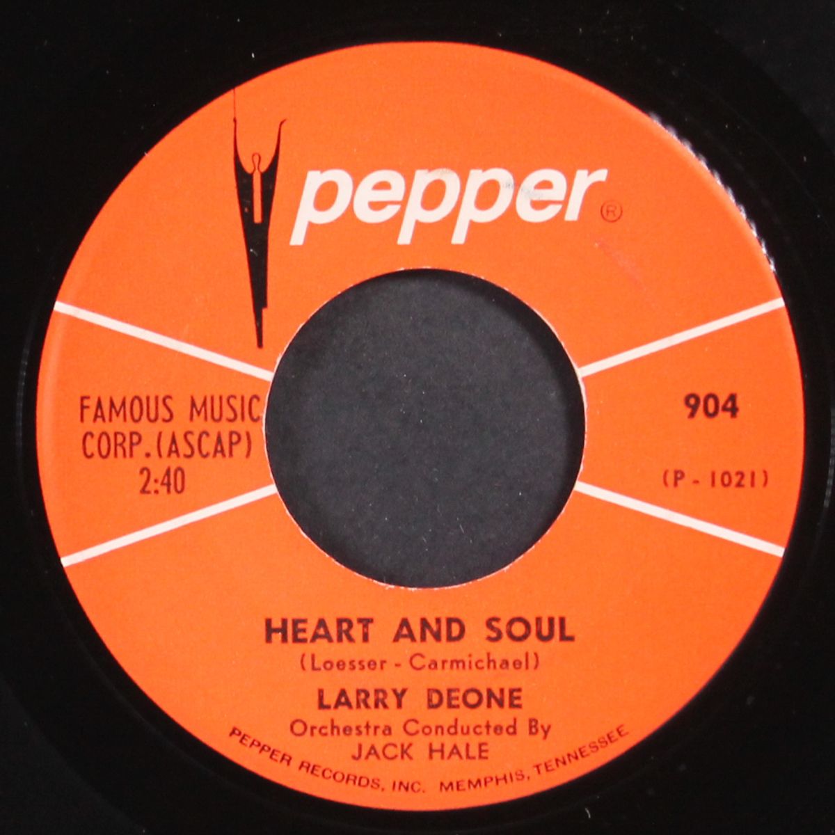 heart and soul / blue velvet star by LARRY DEONE
