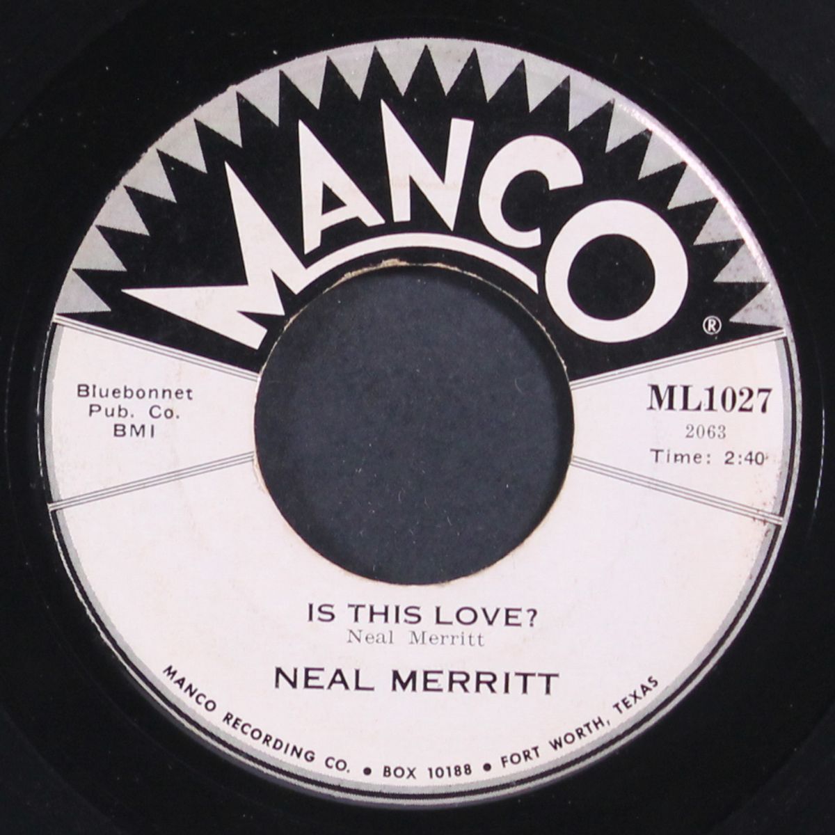 heartbreak school / is this love? by NEAL MERRITT