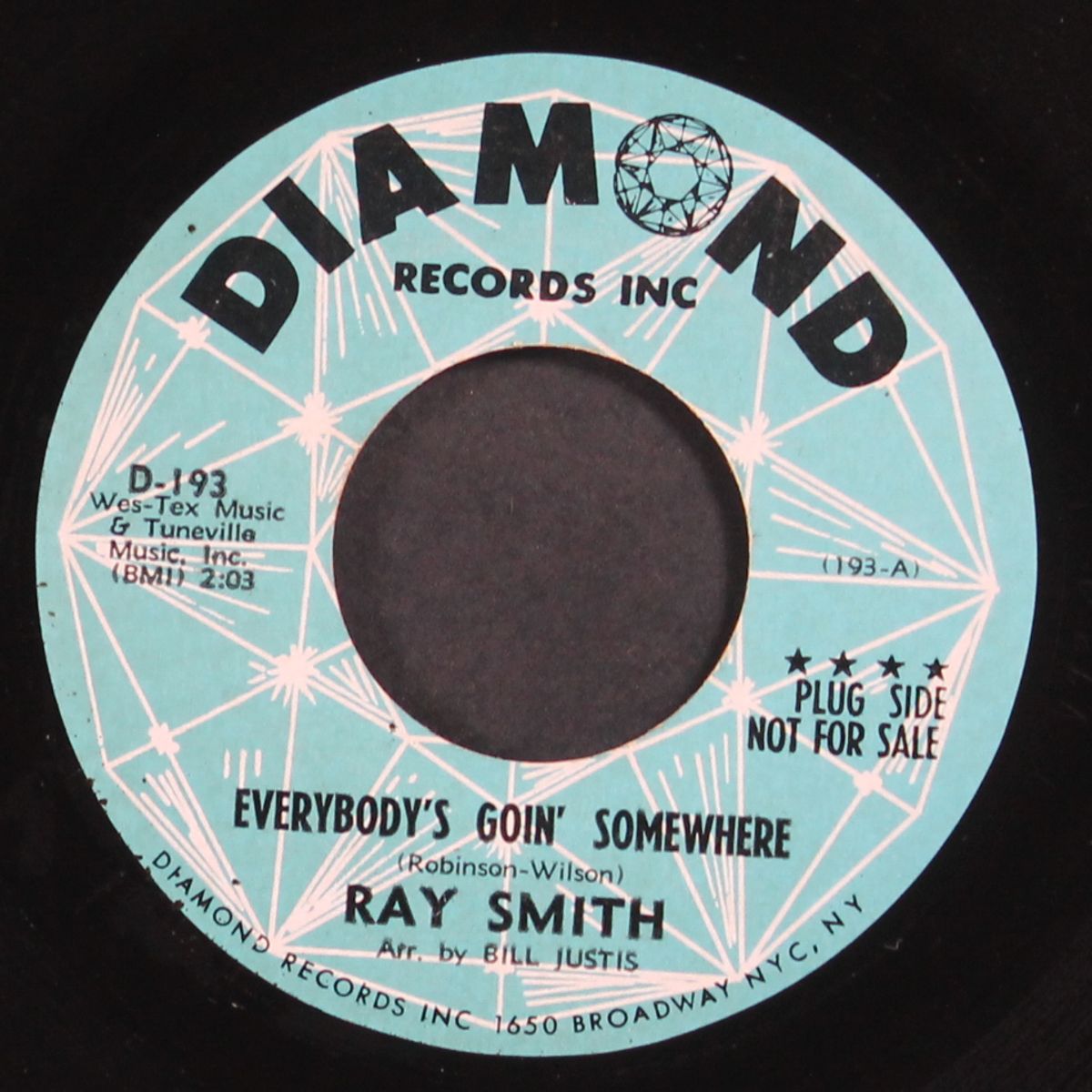 everybody's goin' somewhere / au-go-go-go by RAY SMITH