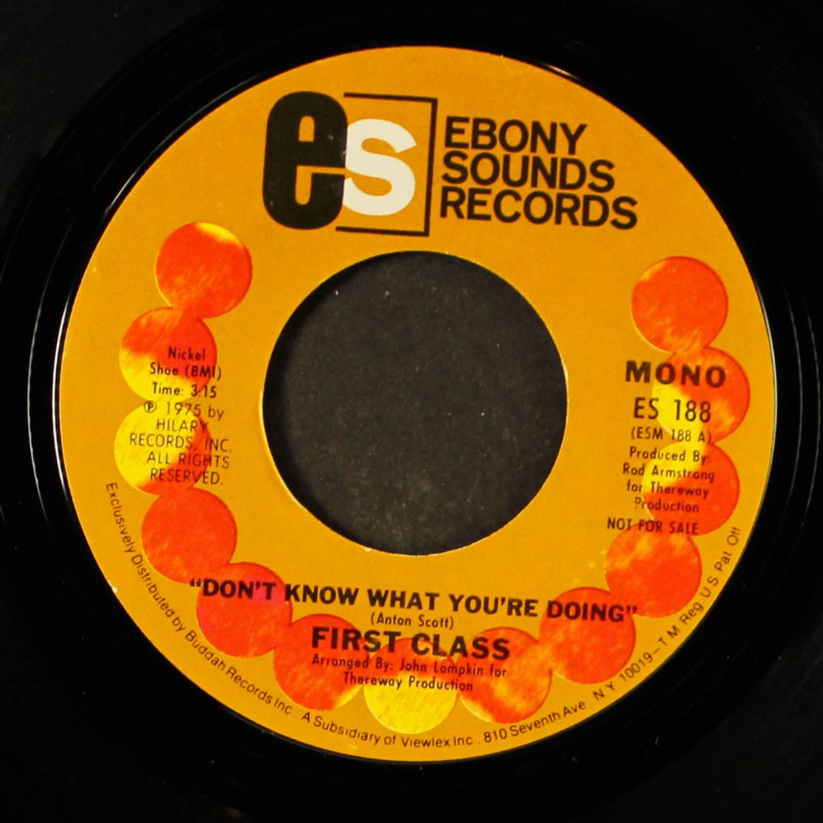 don't know what you're doing / mono by FIRST CLASS