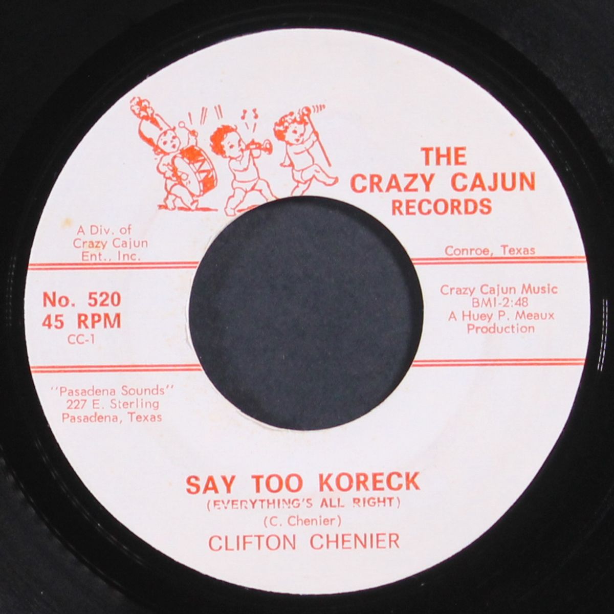 la couer de la louisianne / say too koreck by CLIFTON CHENIER
