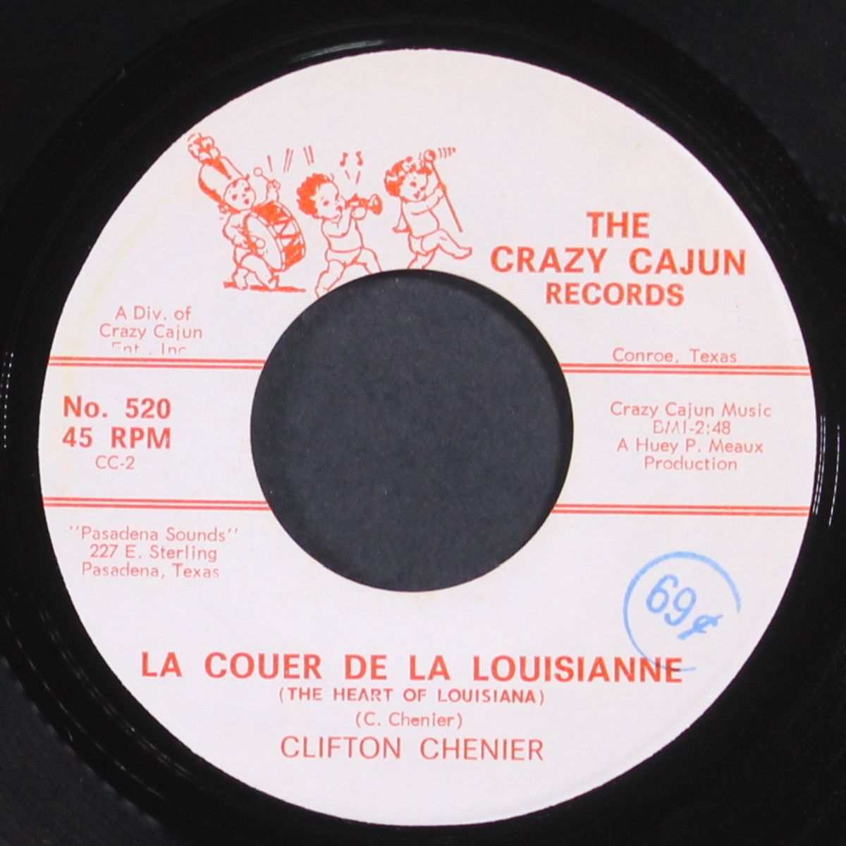 la couer de la louisianne / say too koreck by CLIFTON CHENIER