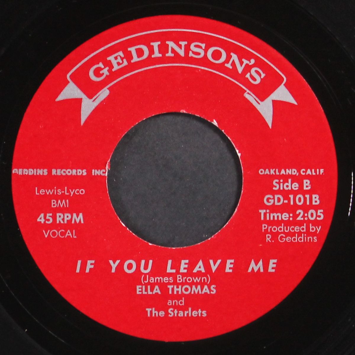 i'm a stranger / if you leave me by ELLA THOMAS & STARLETS