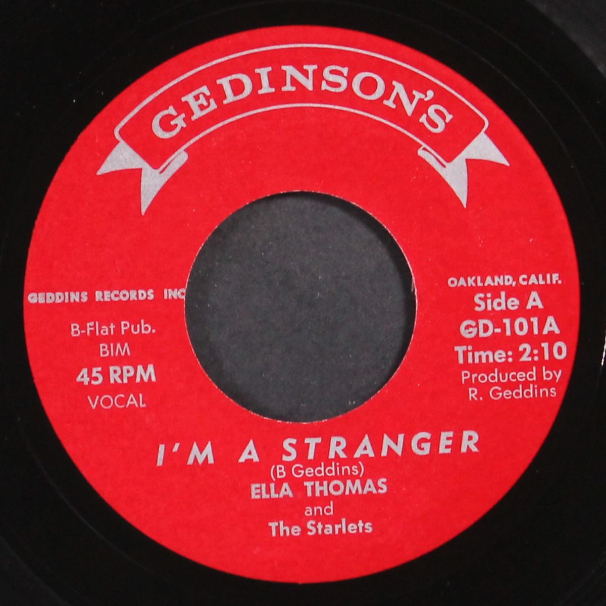 i'm a stranger / if you leave me by ELLA THOMAS & STARLETS