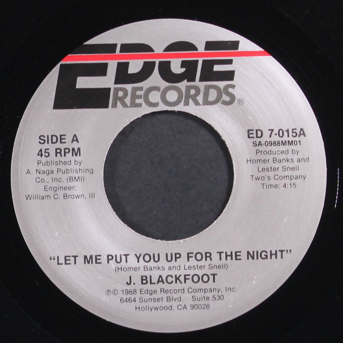 bad weather / let me out you up for the night by J. BLACKFOOT
