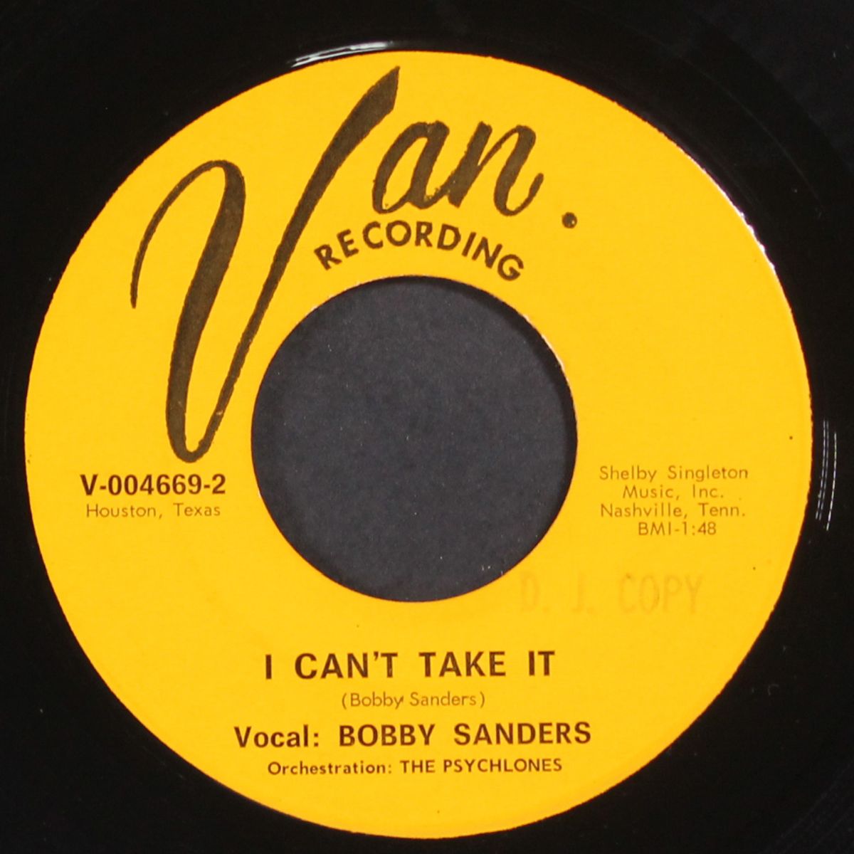 i can't take it / come over to my world by BOBBY SANDERS & PSYCHLONES