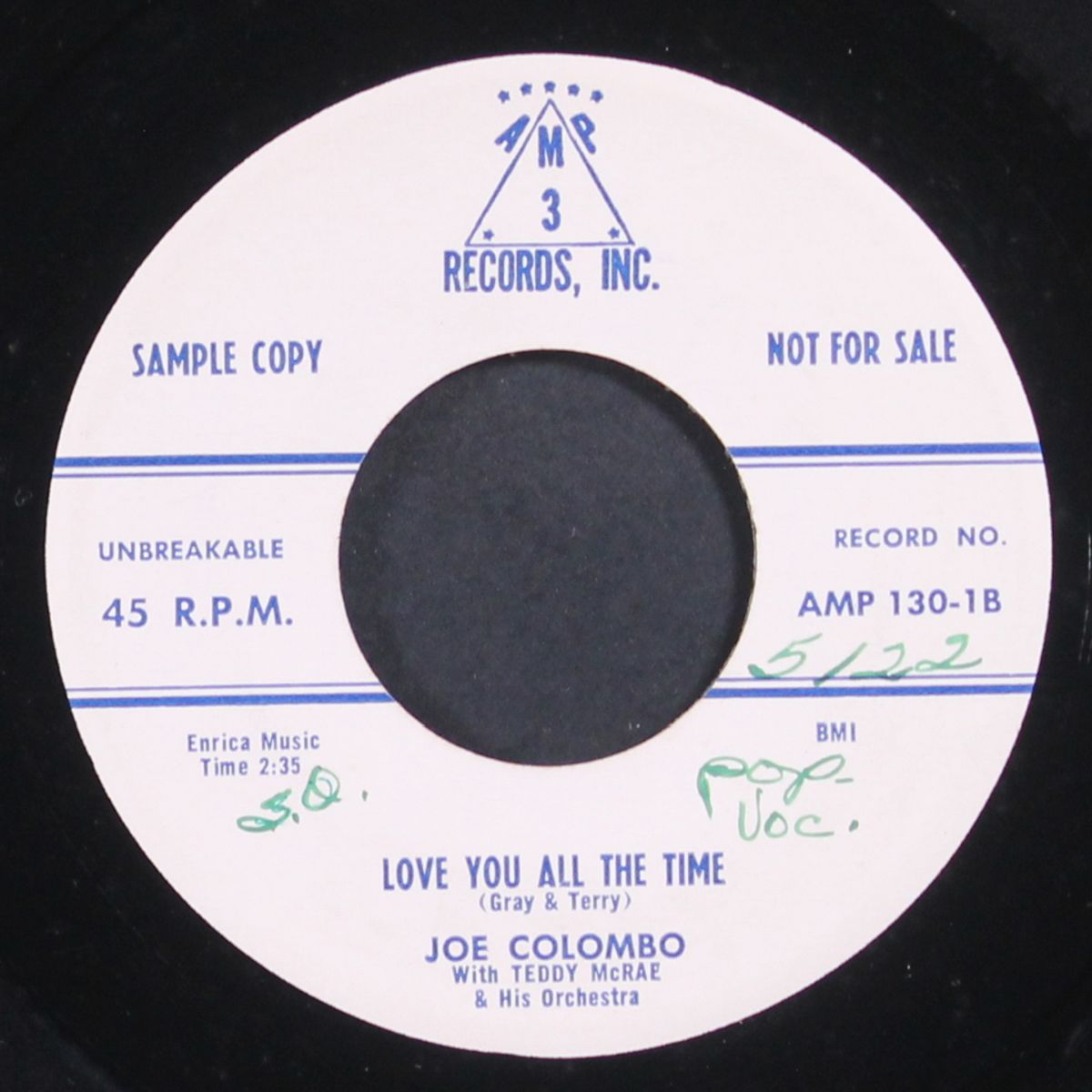 please come back darling by JOE COLOMBO & GROUP