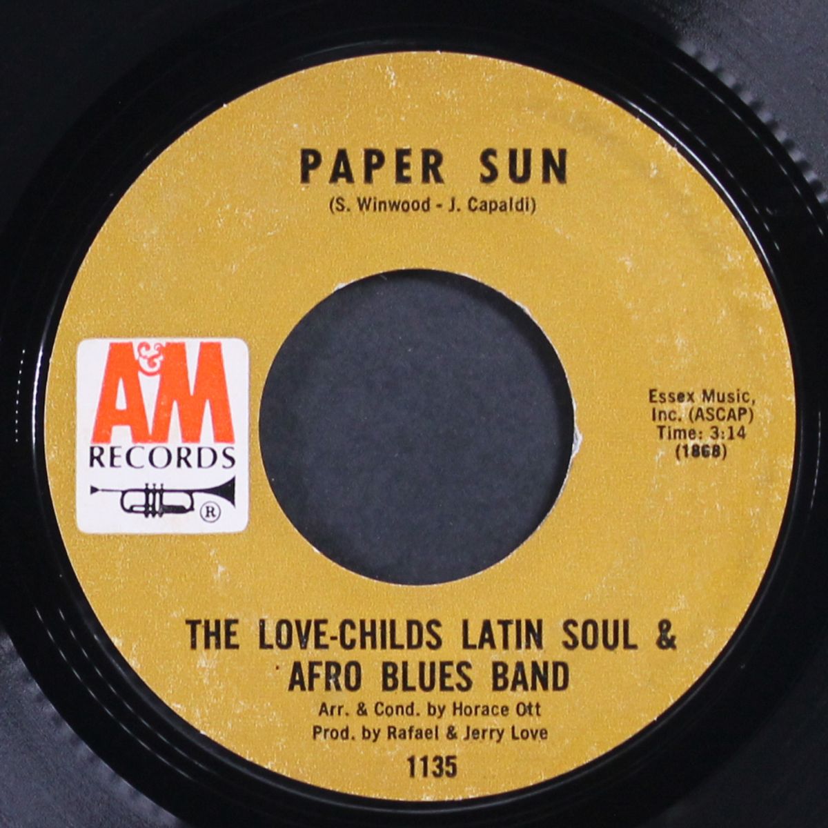 come together / paper sun by LOVE-CHILDS LATIN SOUL & AFRO BLUES BAND