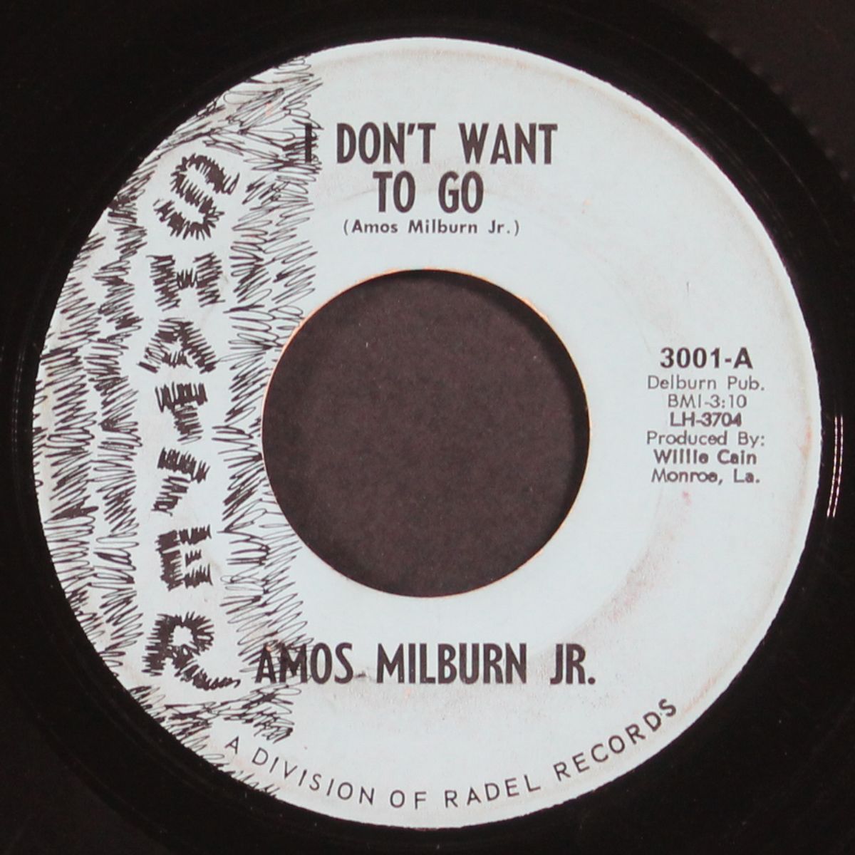 i don't want to go / not the marrying kind by AMOS MILBURN JR.