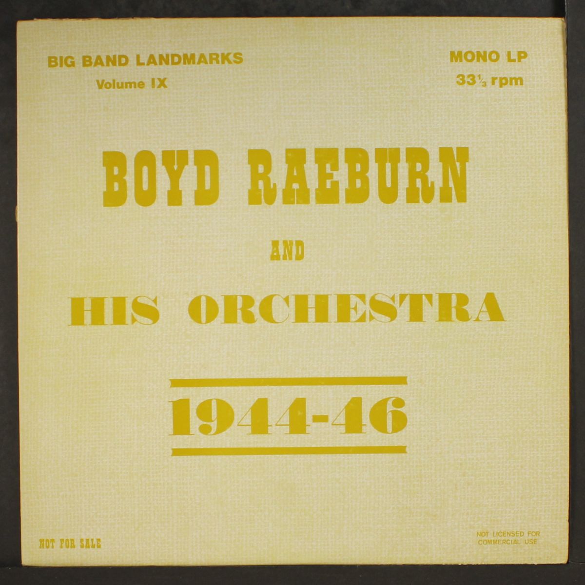1944-1946 by BOYD RAEBURN