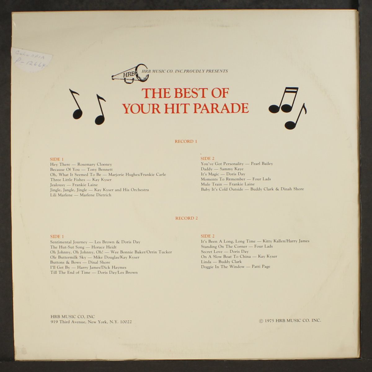 your hit parade by VARIOUS