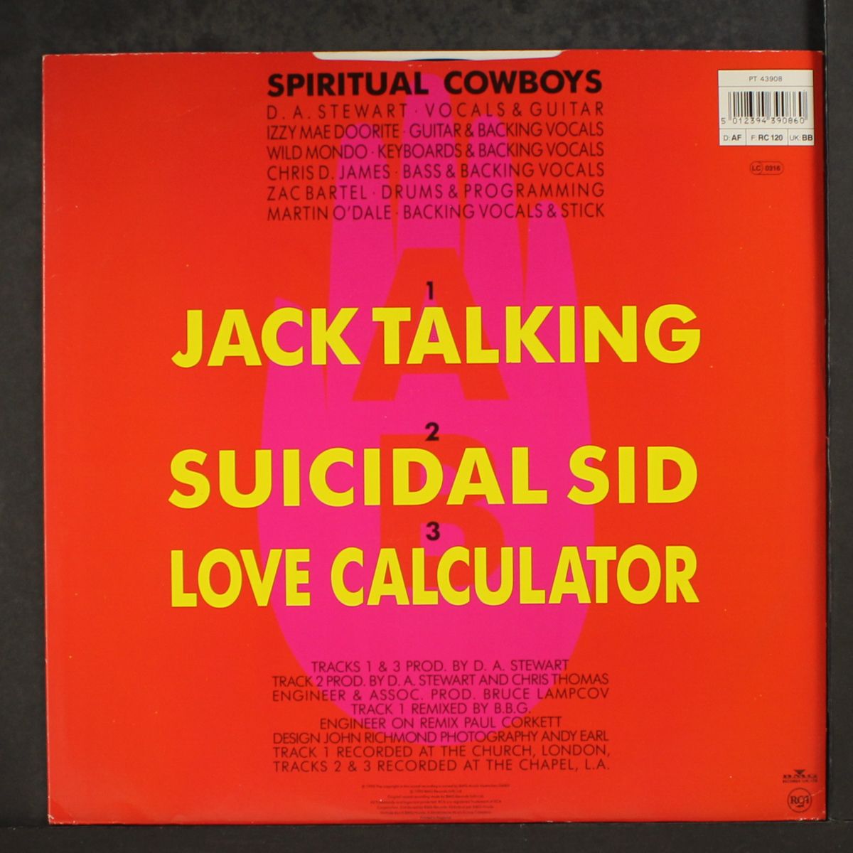 jack talking +2 by DAVE STEWART & SPIRITUAL COWBOYS