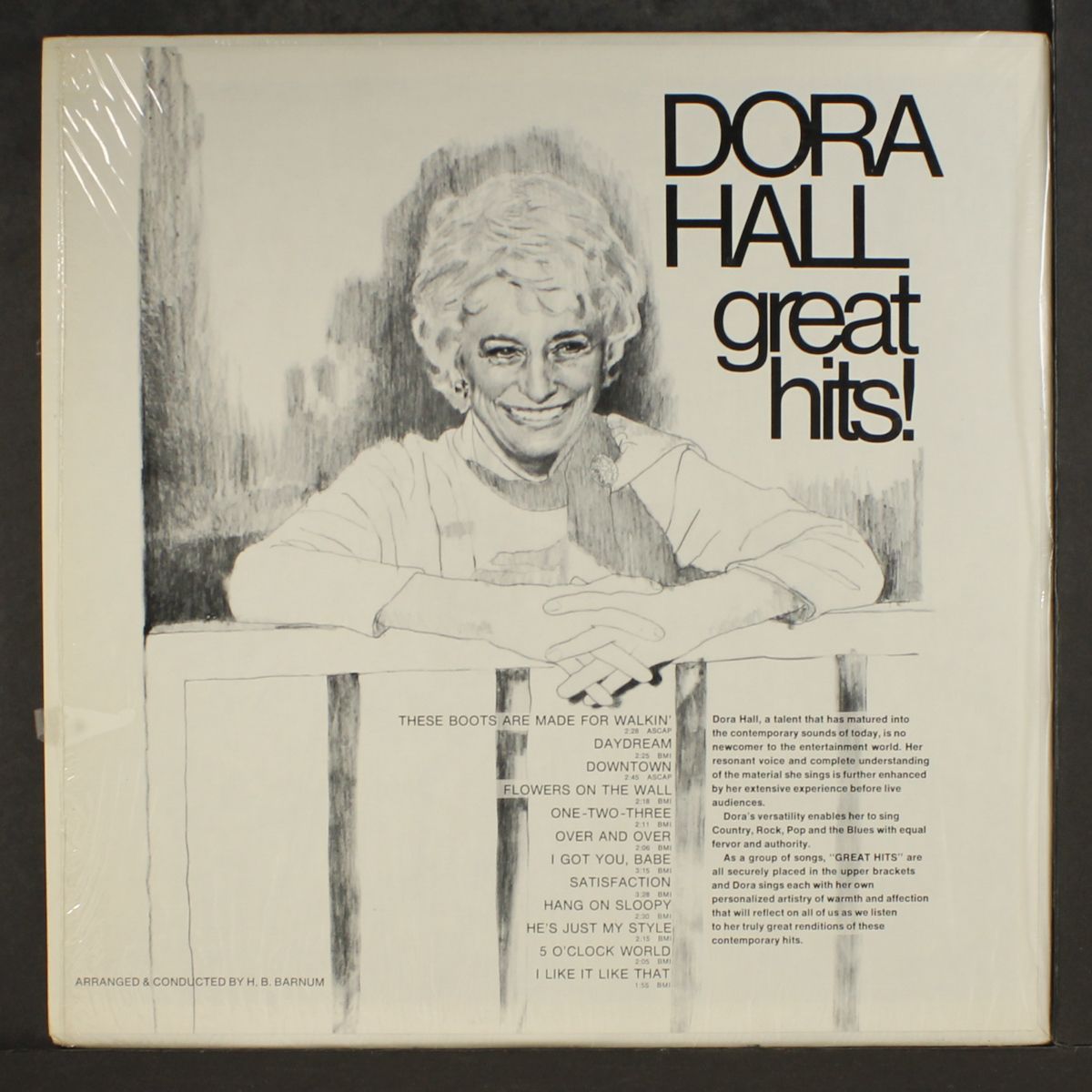 great hits by DORA HALL