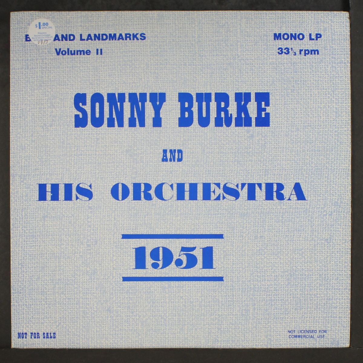 1951 by SONNY BURKE
