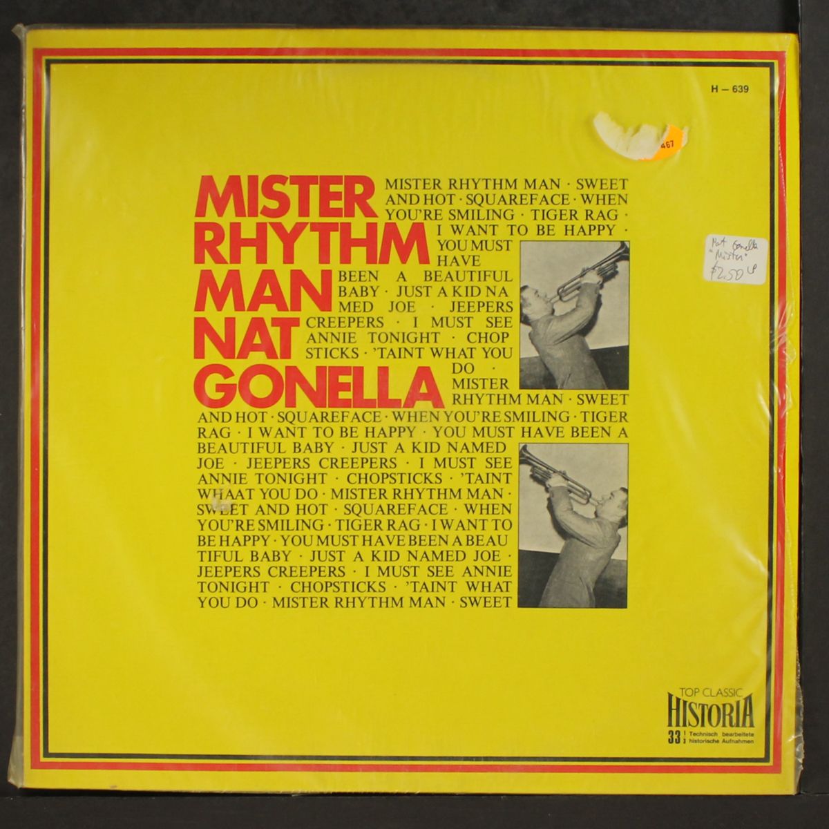 mister rhythm man by NAT GONELLA