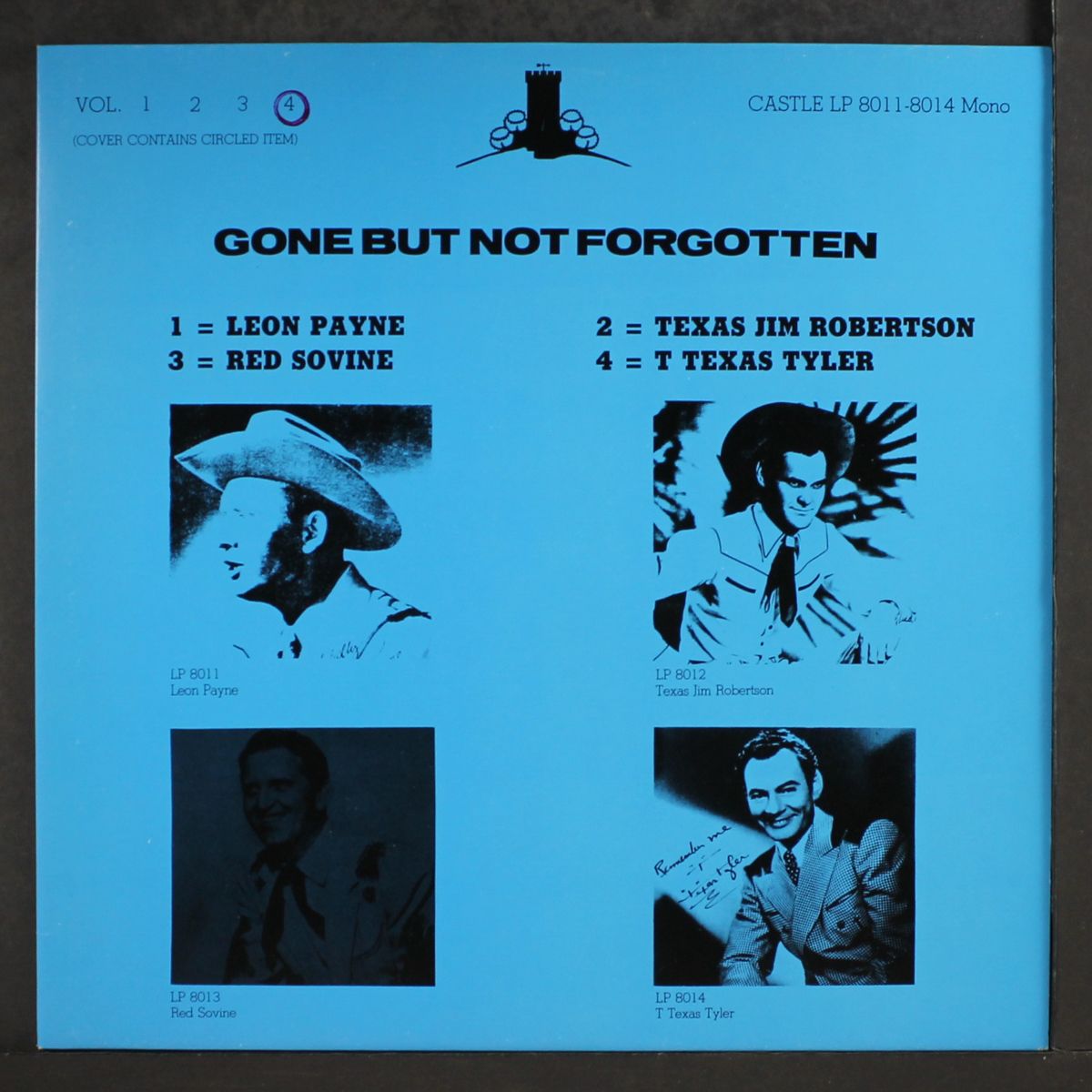 gone but not forgotten by T. TEXAS TYLER
