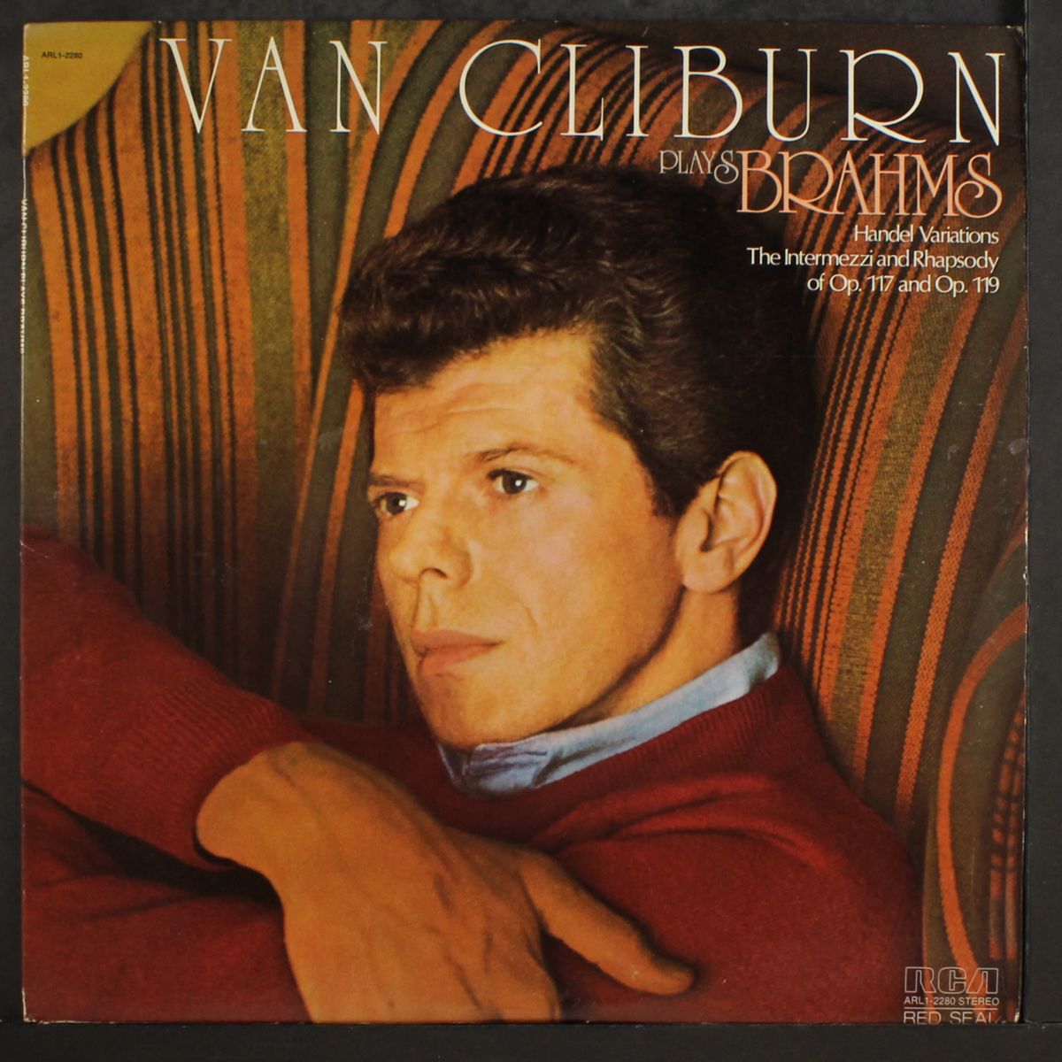 brahms: handel variations by VAN CLIBURN