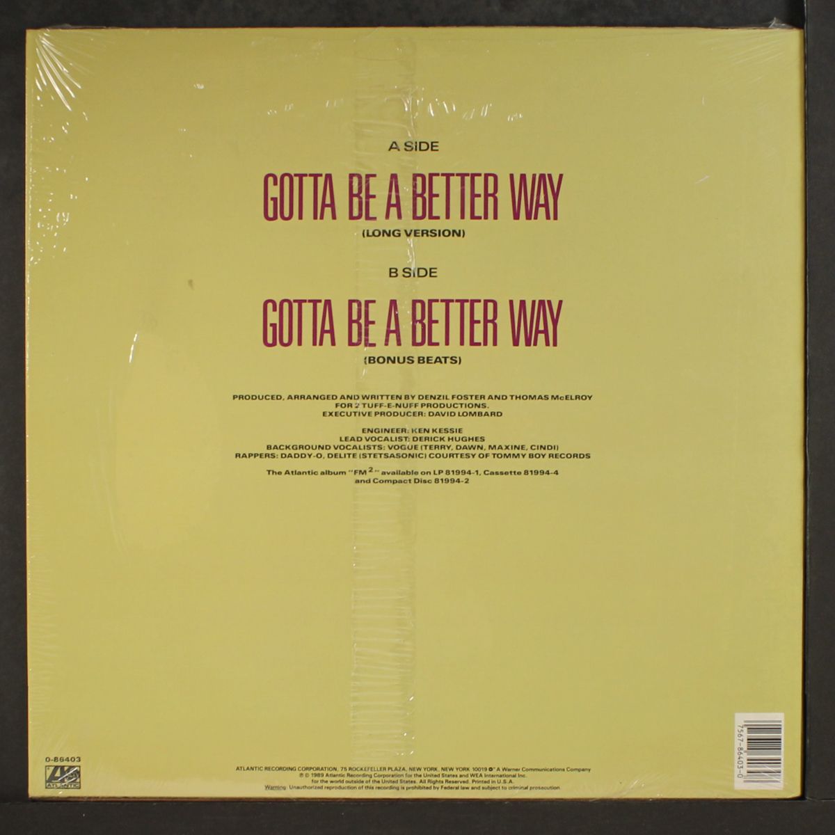 gotta be a better way by FOSTER MCELROY