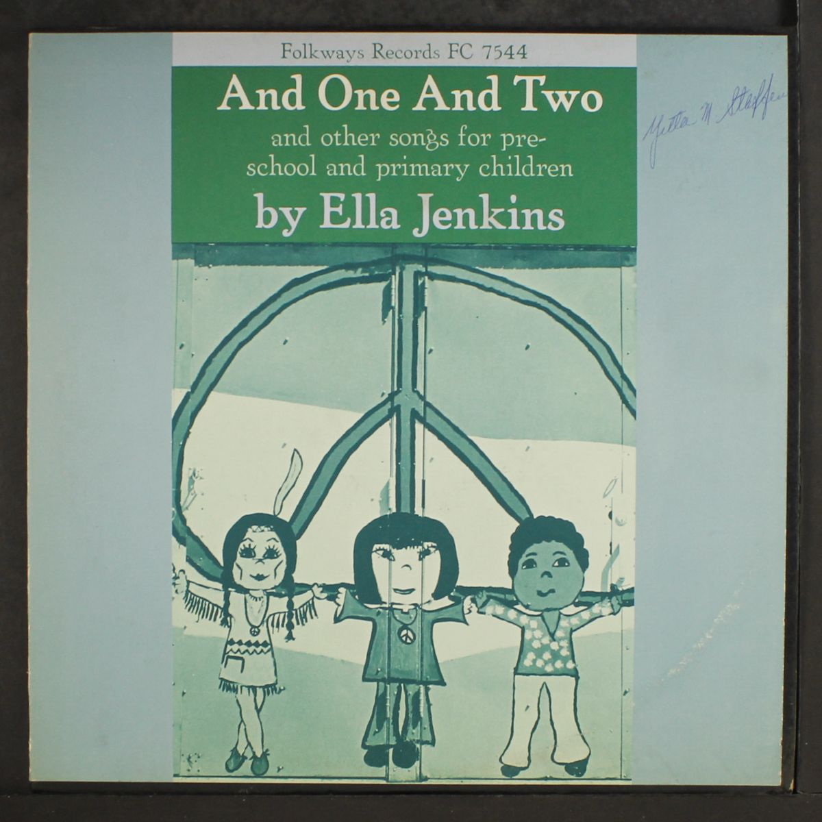 and one and two by ELLA JENKINS