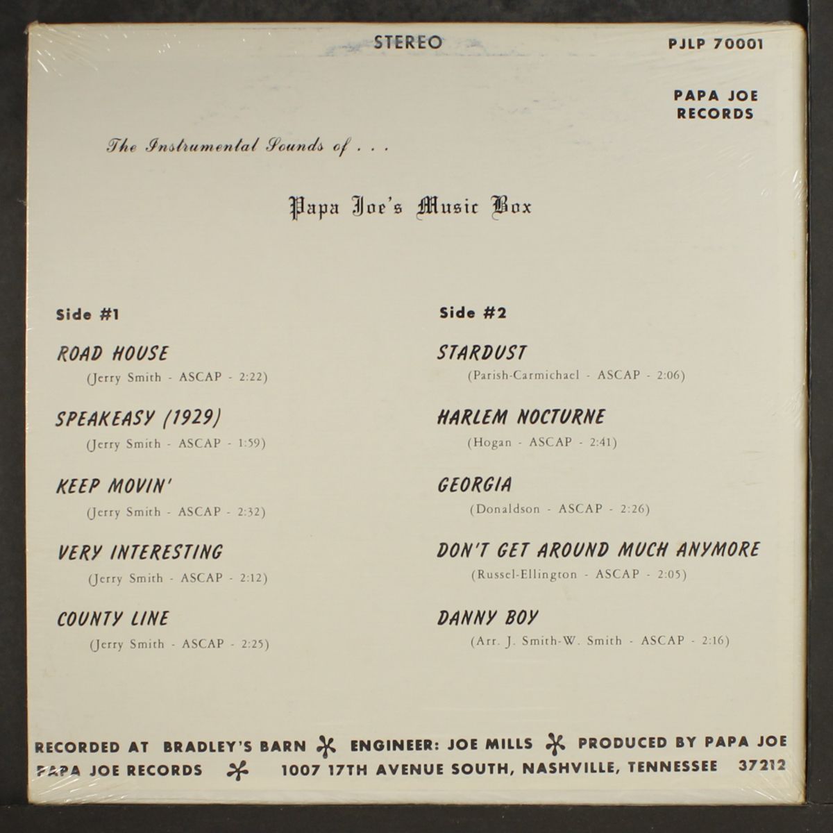 instrumental sounds by PAPA JOE'S MUSIC BOX