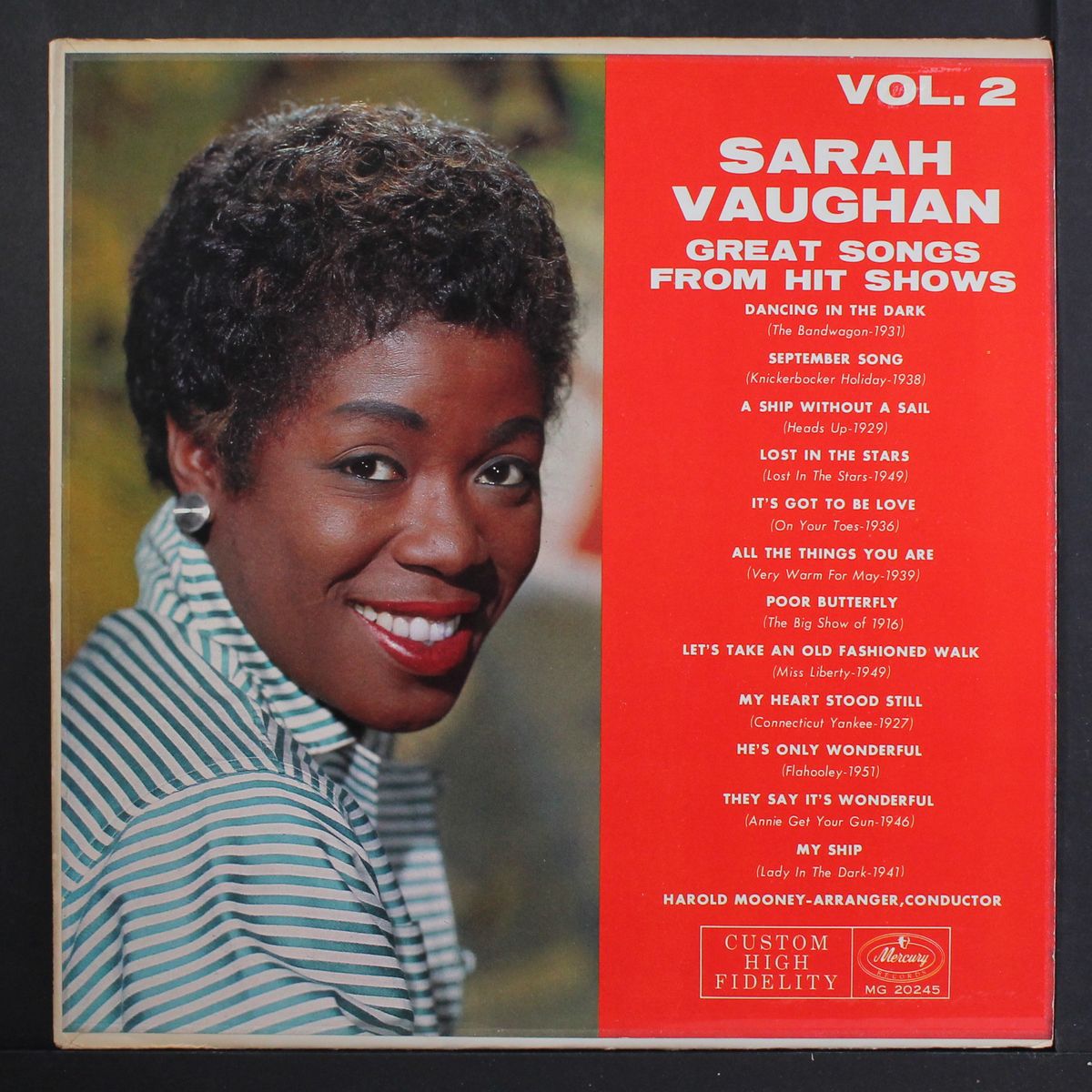 great songs from hit shows, vol. 2 by SARAH VAUGHAN