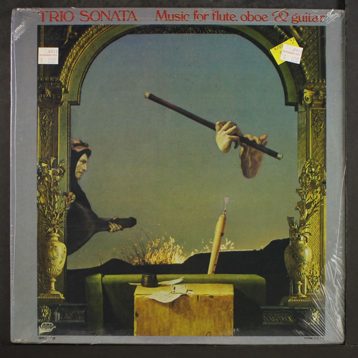 music for flute, oboe & guitar by TRIO SONATA