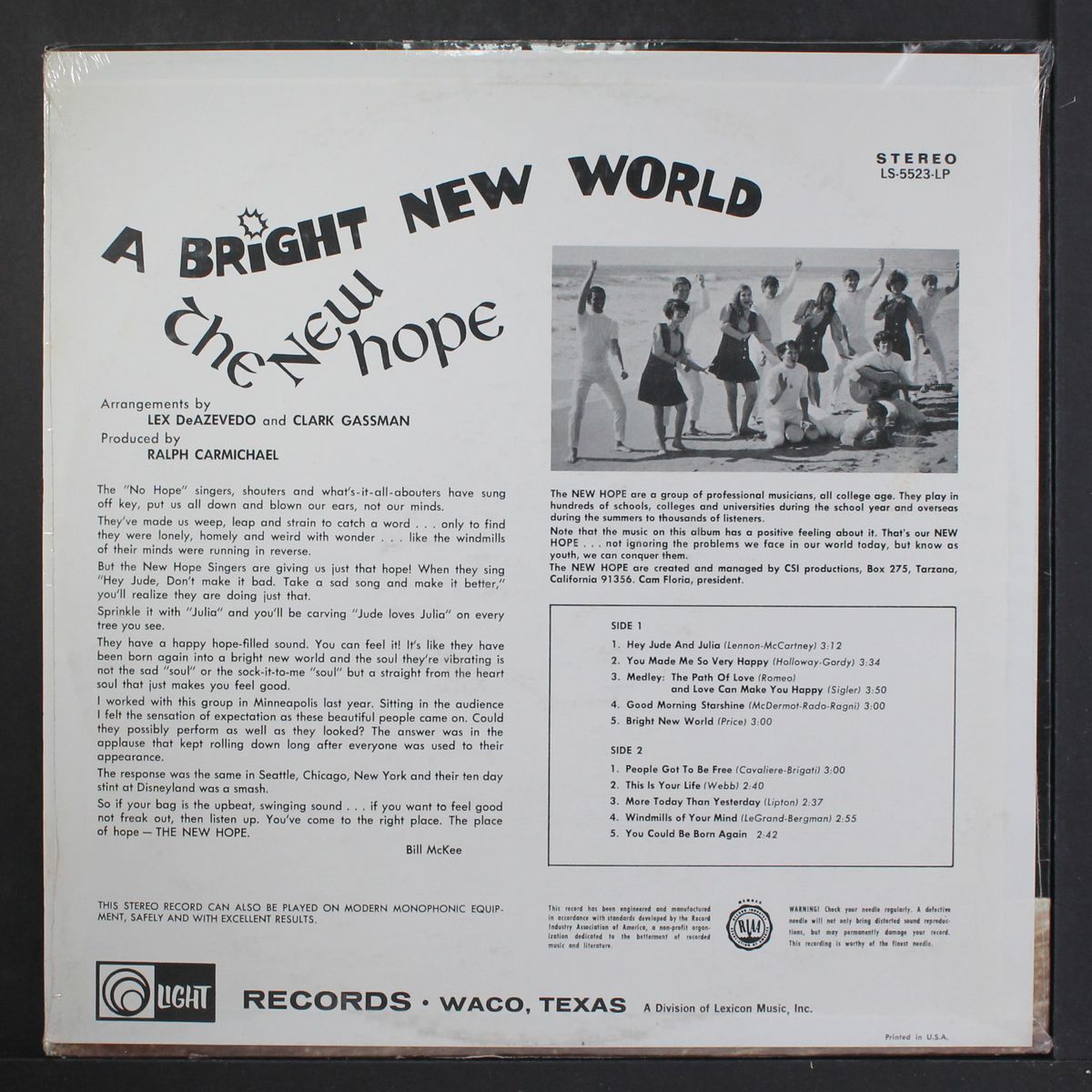 a bright new world by NEW HOPE