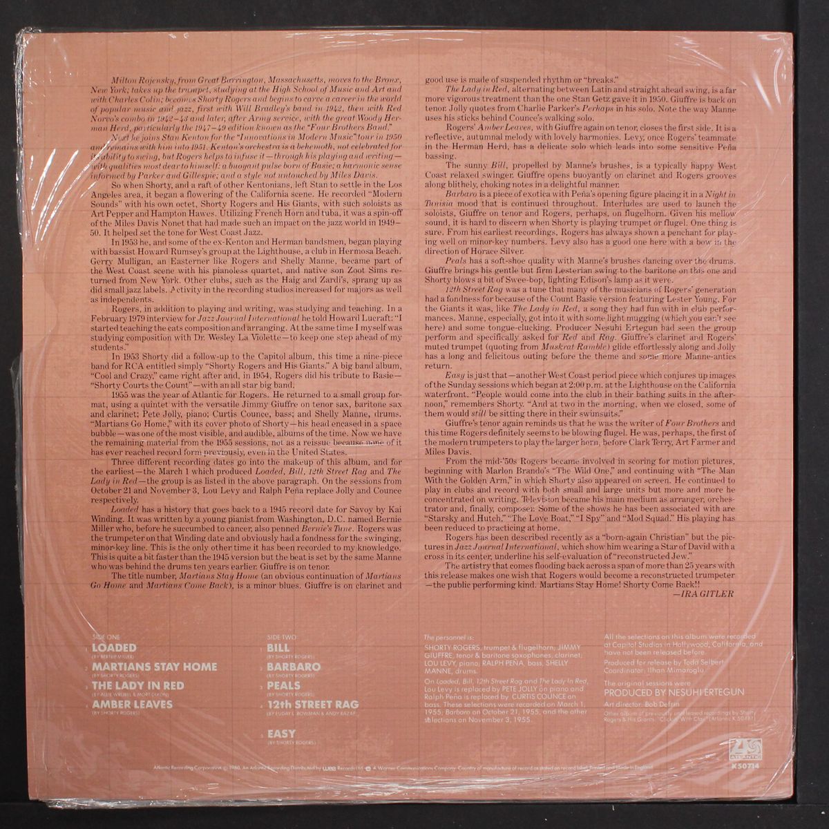 martians stay home by SHORTY ROGERS