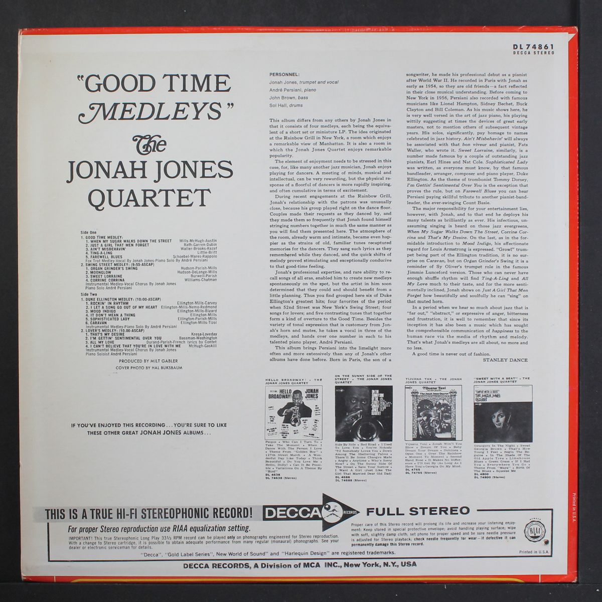 good time medleys by JONAH JONES