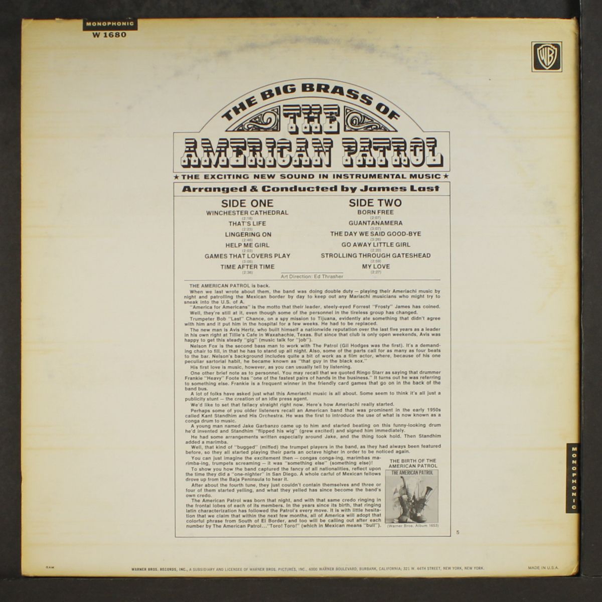 the big brass of by AMERICAN PATROL