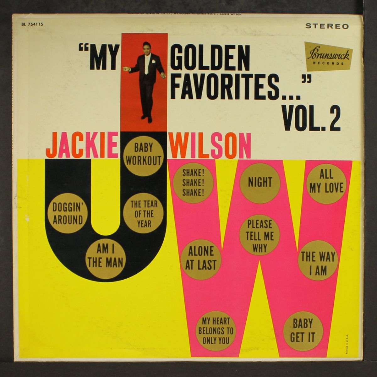 my golden favorites, vol. 2 by JACKIE WILSON