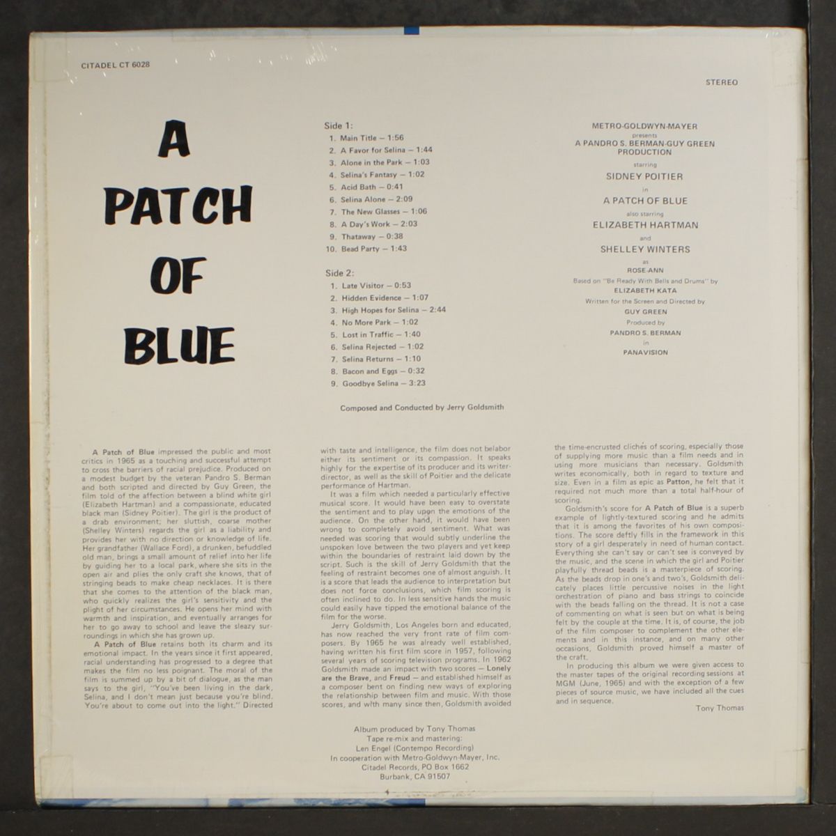 a patch of blue by SOUNDTRACK