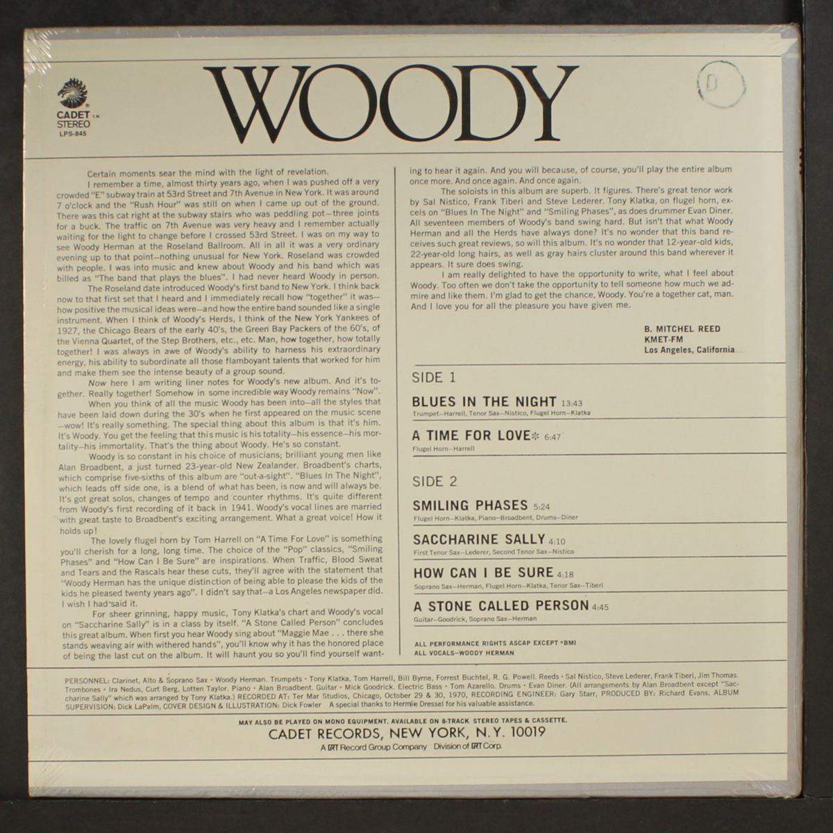 woody by WOODY HERMAN