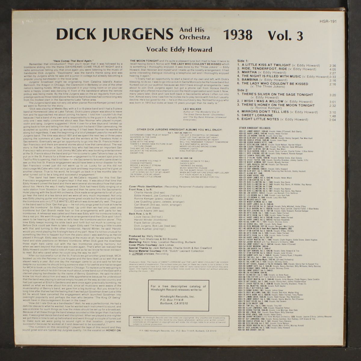 the uncollected, vol.3: 1938 by DICK JURGENS