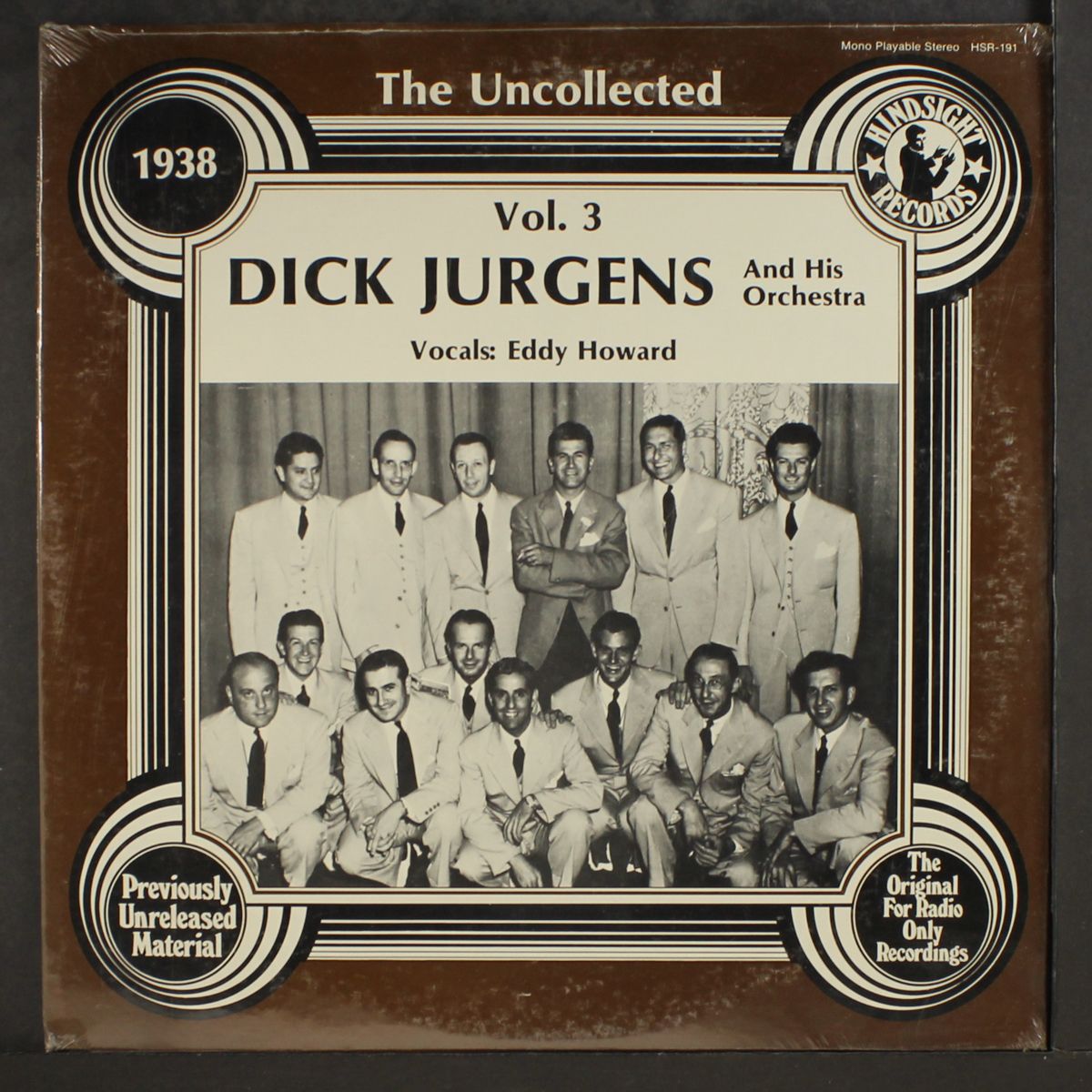 the uncollected, vol.3: 1938 by DICK JURGENS