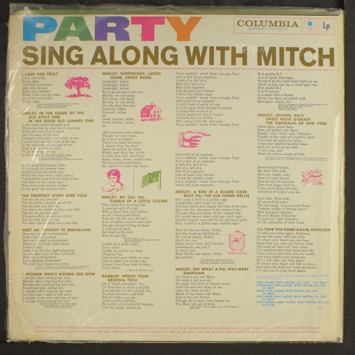 party sing along by MITCH MILLER