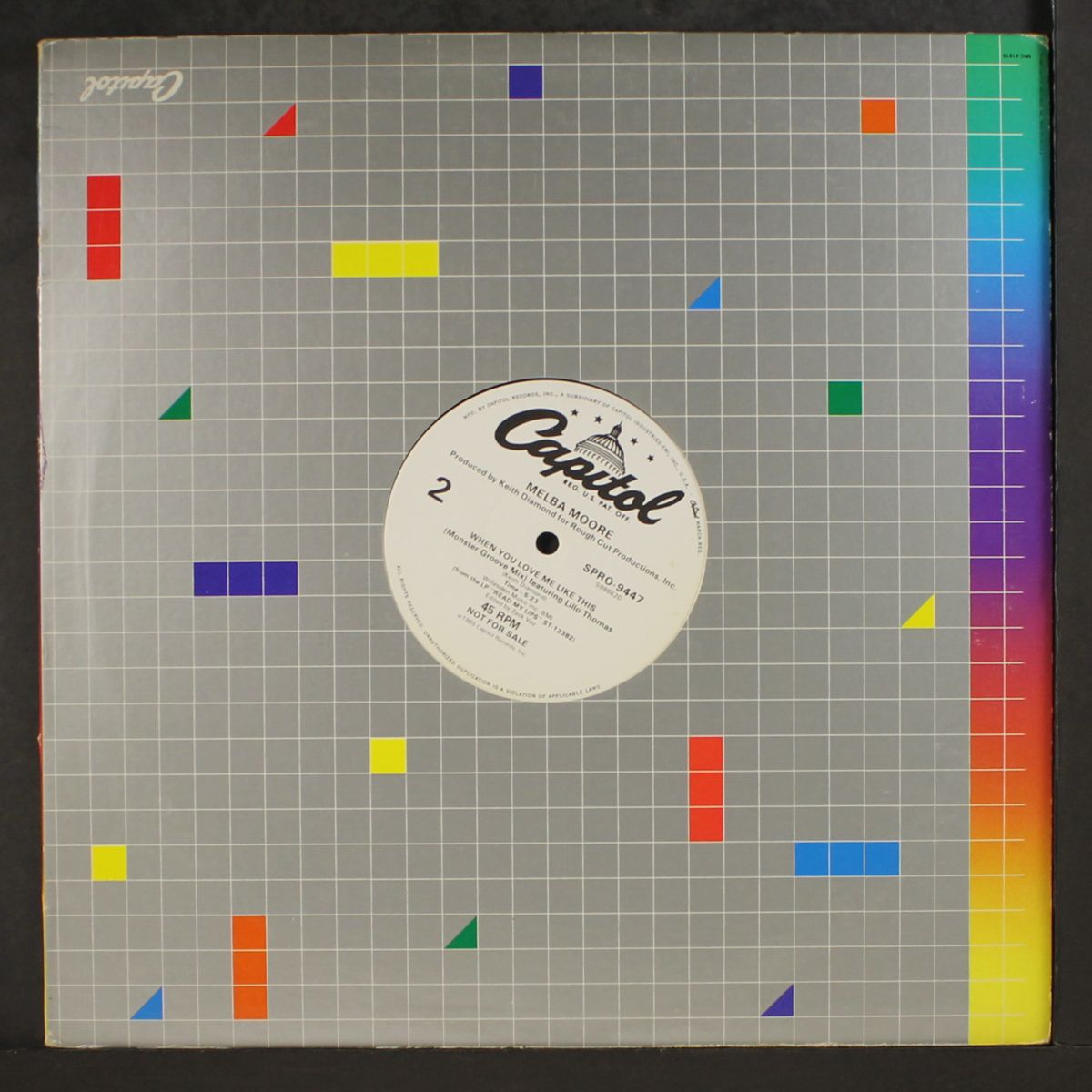 when you love me like this / short by MELBA MOORE