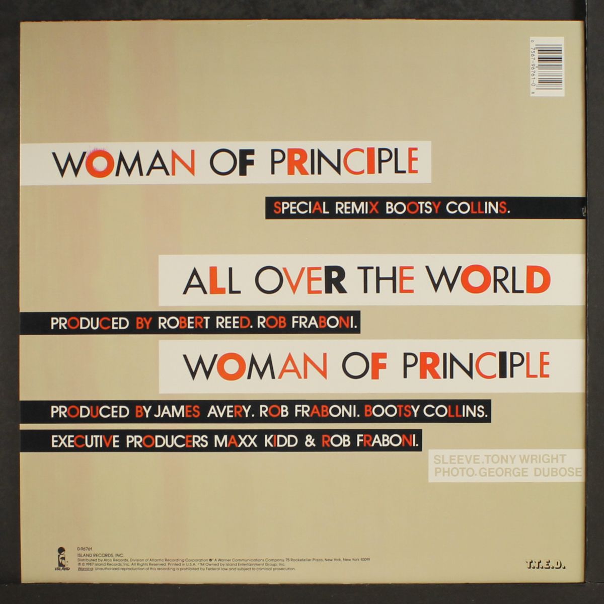 woman of principle by TROUBLE FUNK