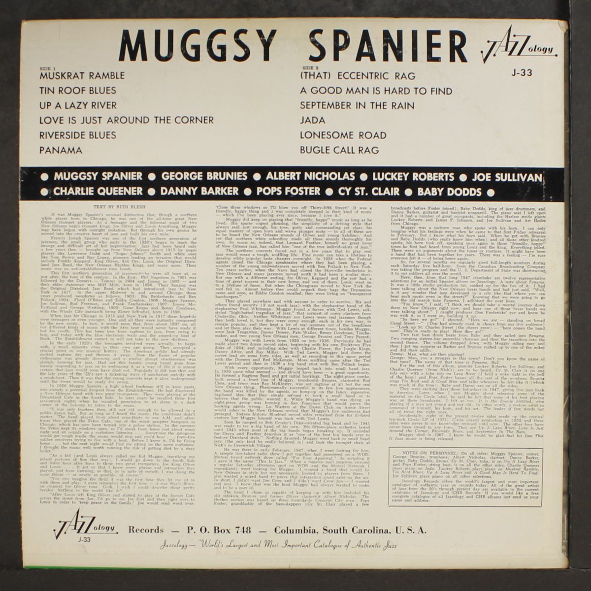 and his all-stars by MUGGSY SPANIER