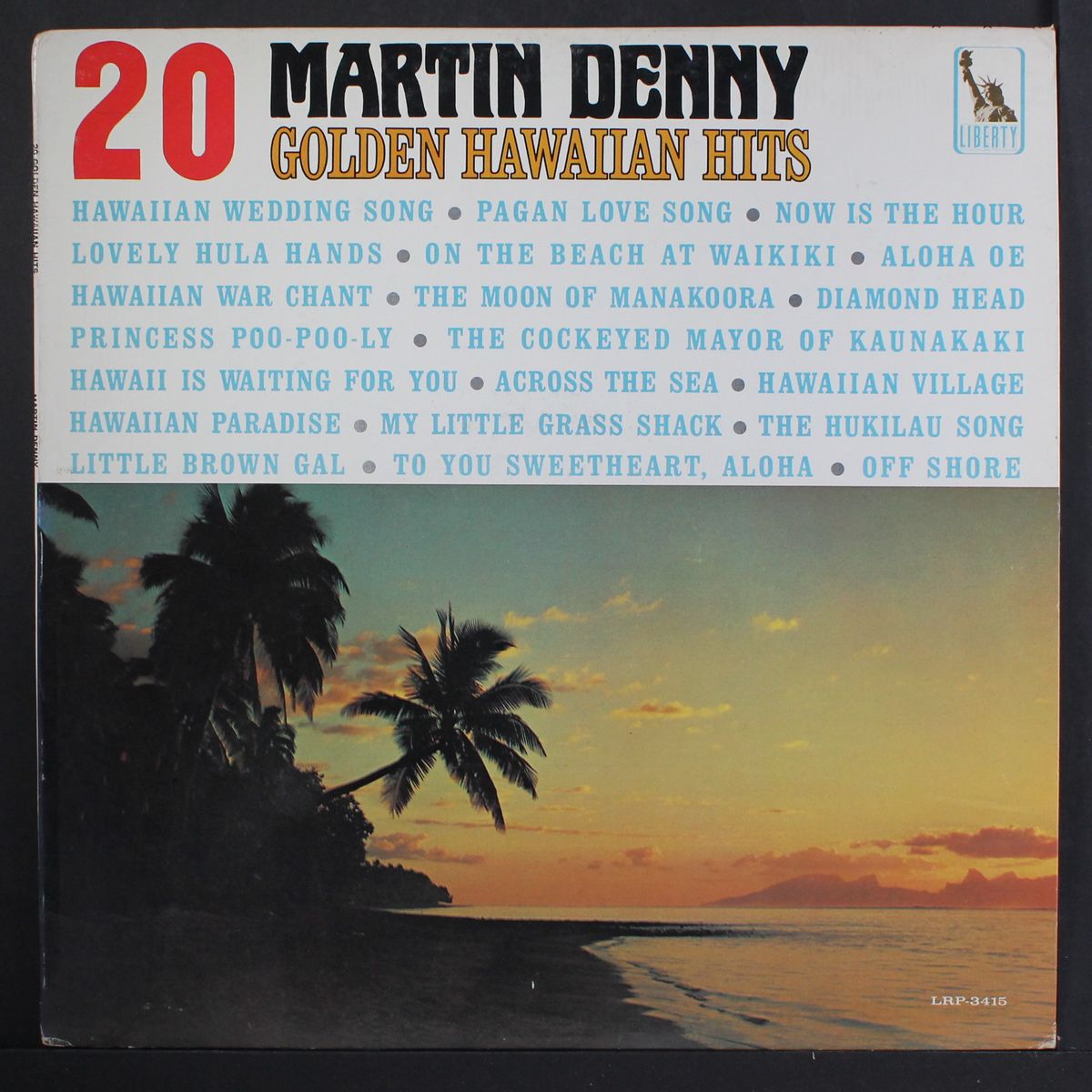20 golden hawaiian hits by MARTIN DENNY