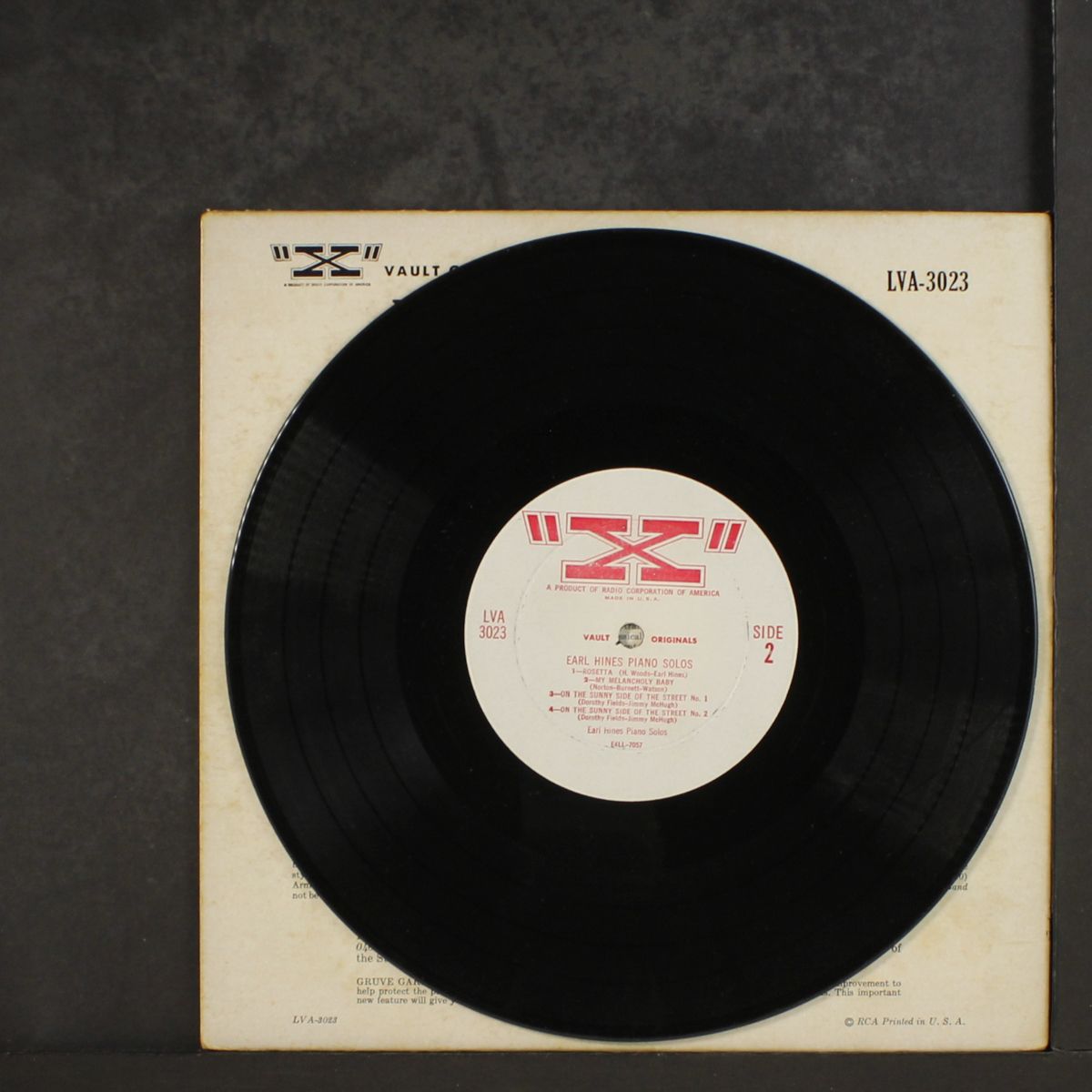 piano solos by EARL HINES