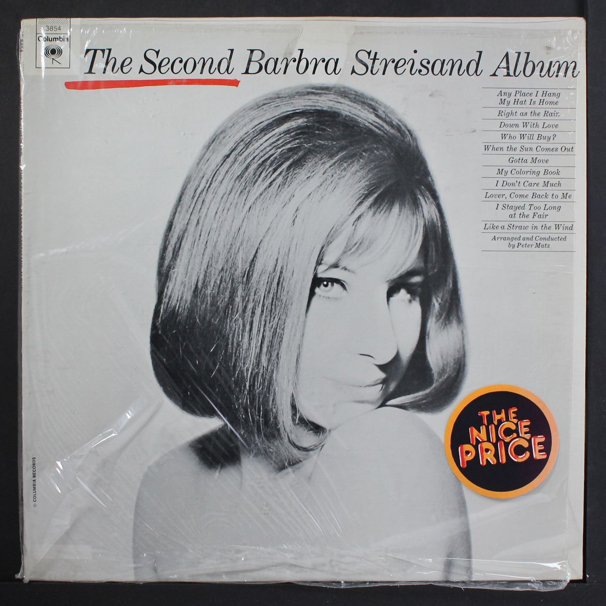 the second album by BARBRA STREISAND
