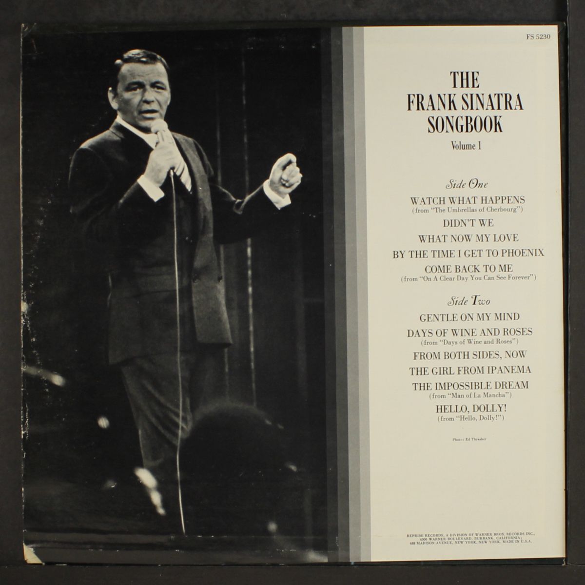songbook, vol. 1 by FRANK SINATRA