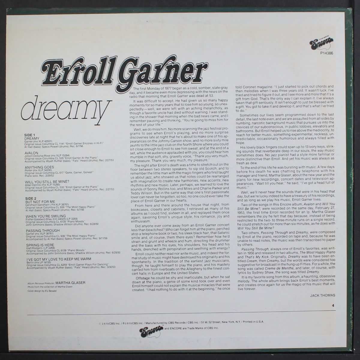 dreamy by ERROLL GARNER