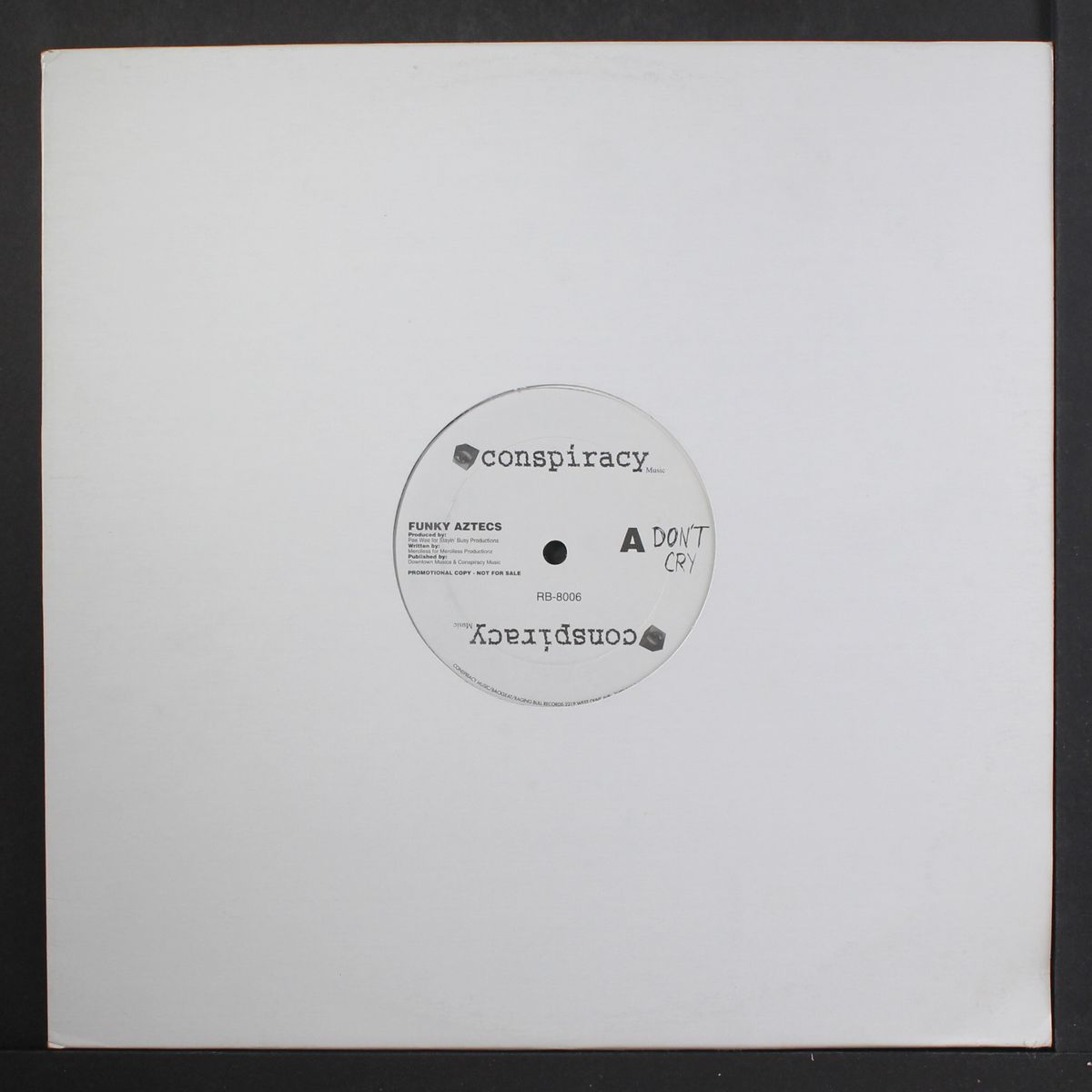 don't cry by FUNKY AZTECS