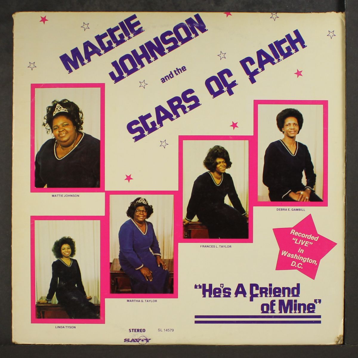 he's a friend of mine by MATTIE JOHNSON & STARS OF FAITH